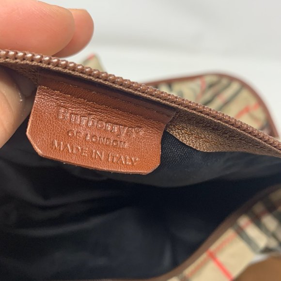 BURBERRY Multi Fabric Shoulder Bag authentic - Picture 8 of 8